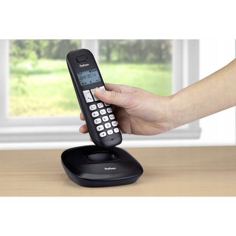 Tootefoto - Profoon PDX-1100-DECT-TELEFON MIT 1 Mobilteil, Schwarz