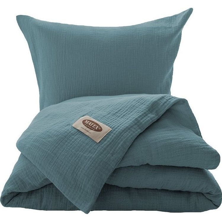 Tootefoto - Multitex voodipesu 160 x 200 3cz muslin puuvill 34