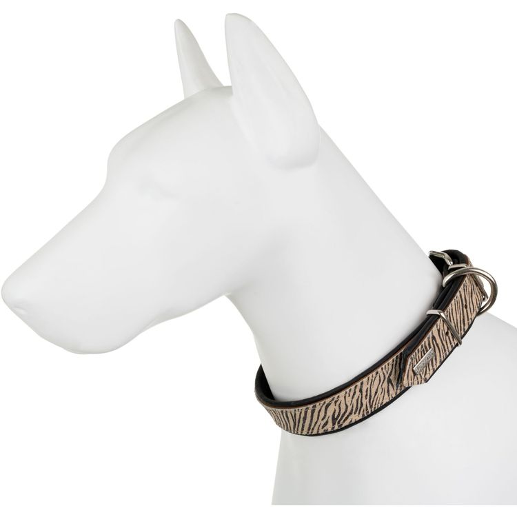 Tootefoto - Koera kaelarihm, TIGER, 25mm / 55cm