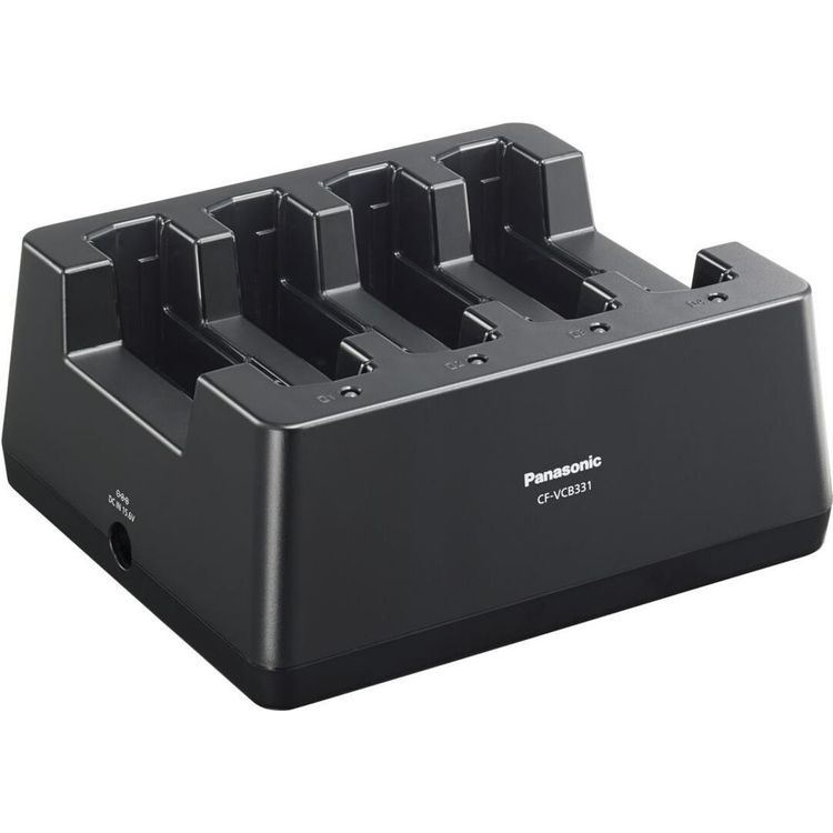 Tootefoto - Panasonic 4-Fach Akkuladeger t 4-Fach Akkuladeger t, separat bestellen: Netzteil und Netzkabel, passend f r: Toughbook 33 (CF-VCB331W)