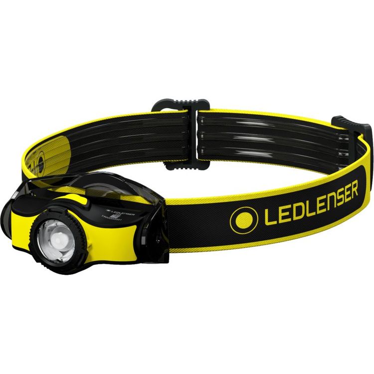 Tootefoto - Led Lenser iH5 Must, Kollane Peapaelaga taskulamp