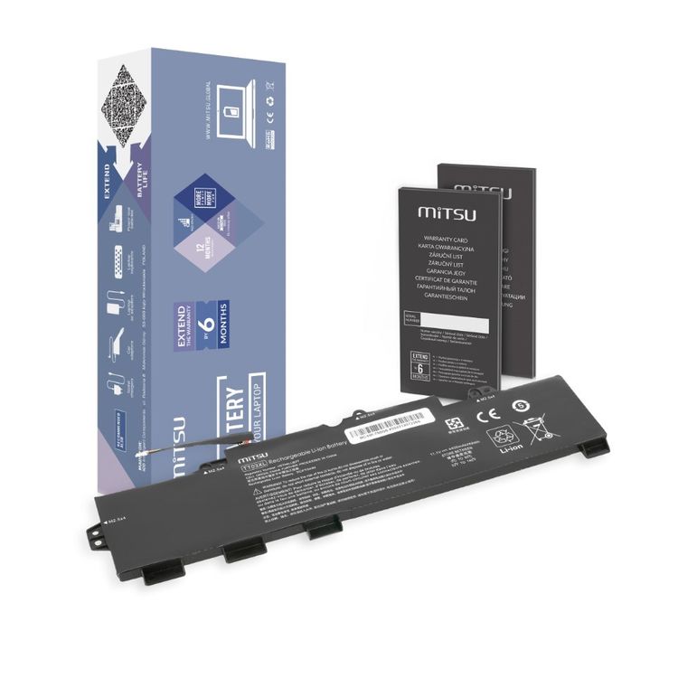 Tootefoto - Mitsu HP TT03XL 755 850 g6 elitebook 4400mAh