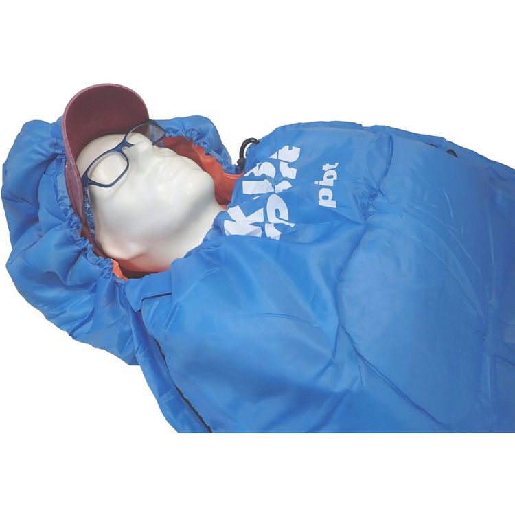 Tootefoto - Telkimine magamiskott soe hele tekk peatore Kubisport 220x75 cm