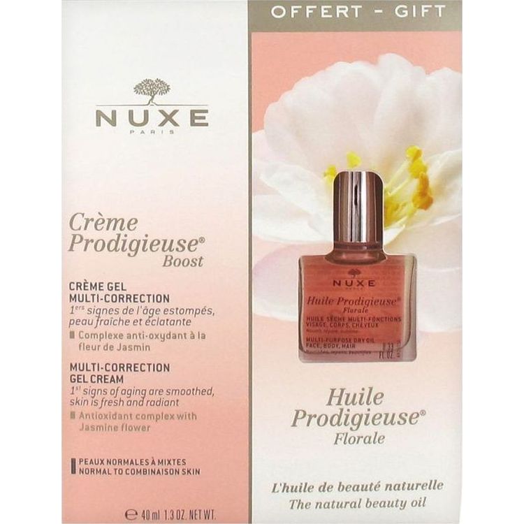 Tootefoto - Nuxe NUXE Creme Prodigieuse Boost Krem do twarzy na dzie 40ml zestaw upominkowy