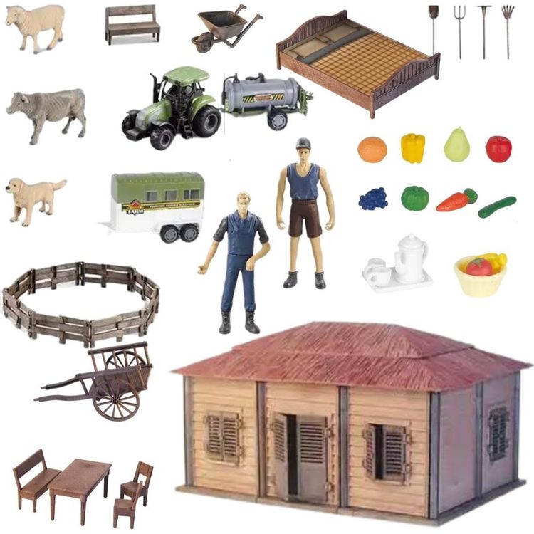 Tootefoto - ProNice TALU PALLUMAJA KOMPLEKT LOOMAD FARMERS TALU TARVIKUD