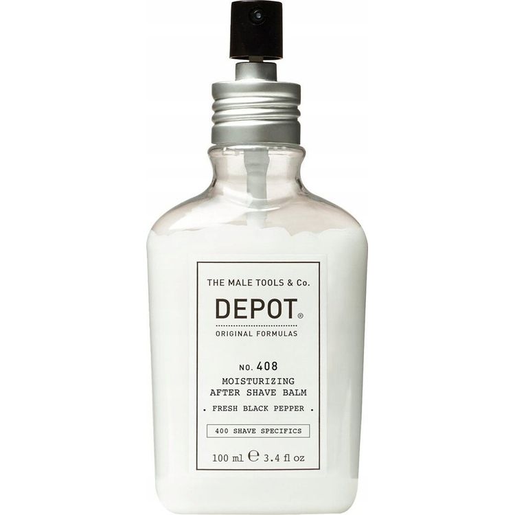 Tootefoto - Floris Depot, 400 Shave Specifics nr 408, v rske must pipar, niisutav, habemeajamisj rgne palsam, 100 ml meestele