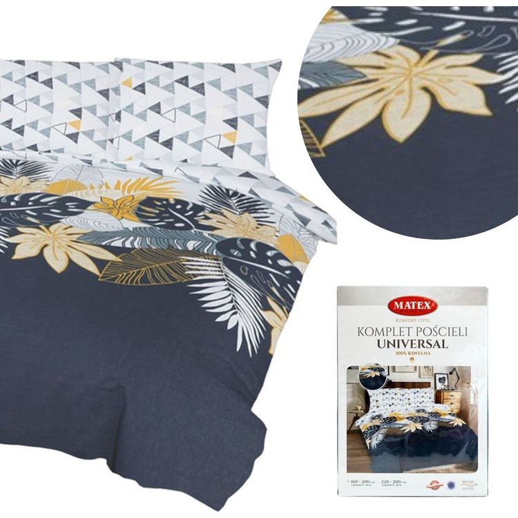 Tootefoto - Multitex voodipesu 220 x 200 puuvilla universaalne matex 03