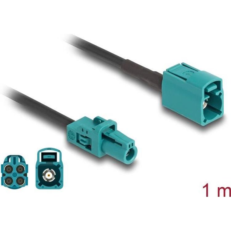 Tootefoto - Delock Kabel Mini FAKRA Z Buchse quad zu FAKRB Z Buchse quad B-Typ (90129)