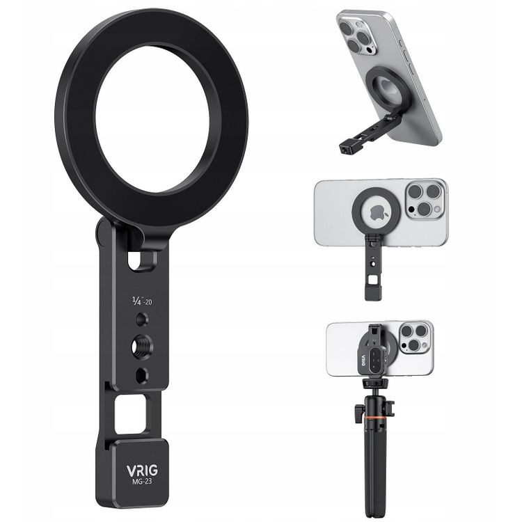 Tootefoto - K epideme magnetilise magnetimagnetiga 1/4 ISO iPhone Magsafe / MG-23 telefonil