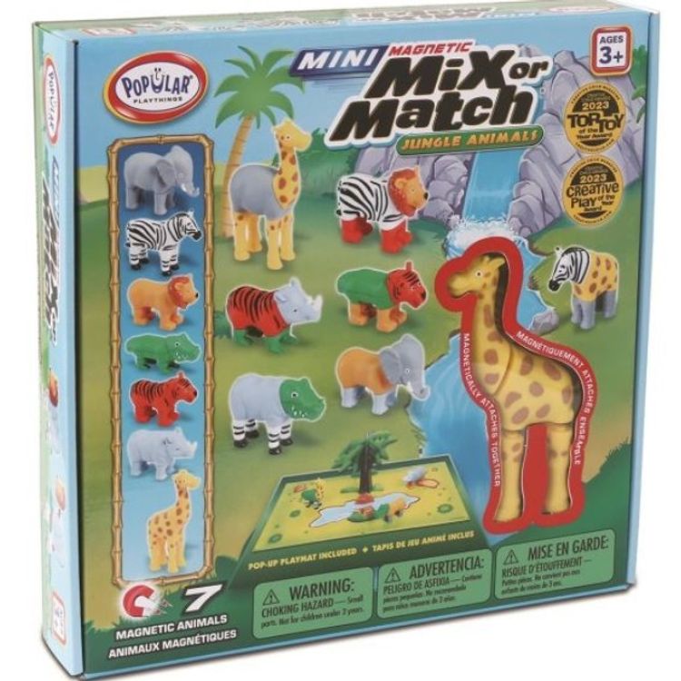 Tootefoto - Zestaw Malblo Magnetic Mini Zwierz ta z d ungli