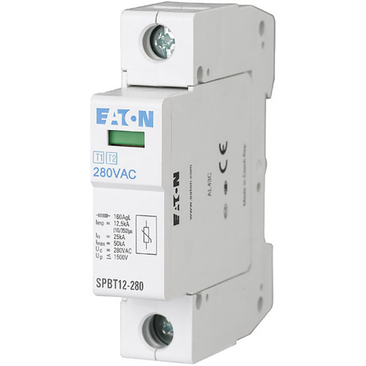 Tootefoto - Eaton 158306 Spbt12-280/1 Surge Arrester Surge Protection For: Switchboards 1 Pc(S)