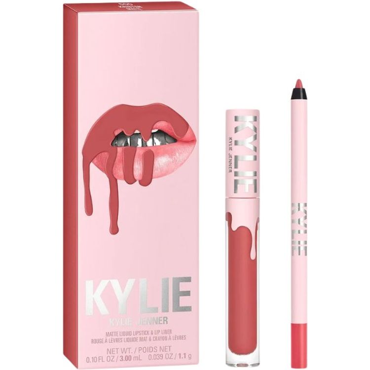 Tootefoto - Komplekt Kylie Cosmetics: By Kylie, vedel huulepulk, 500, Kristen, 3 ml + By Kylie, pliiats, huulepulk, Kristen, 1,1 g naistele