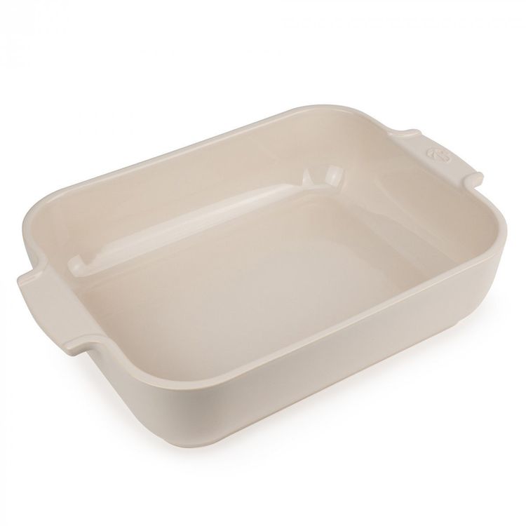 Tootefoto - APPOLIA Ristk likukujuline taldrik 36 cm Ecru