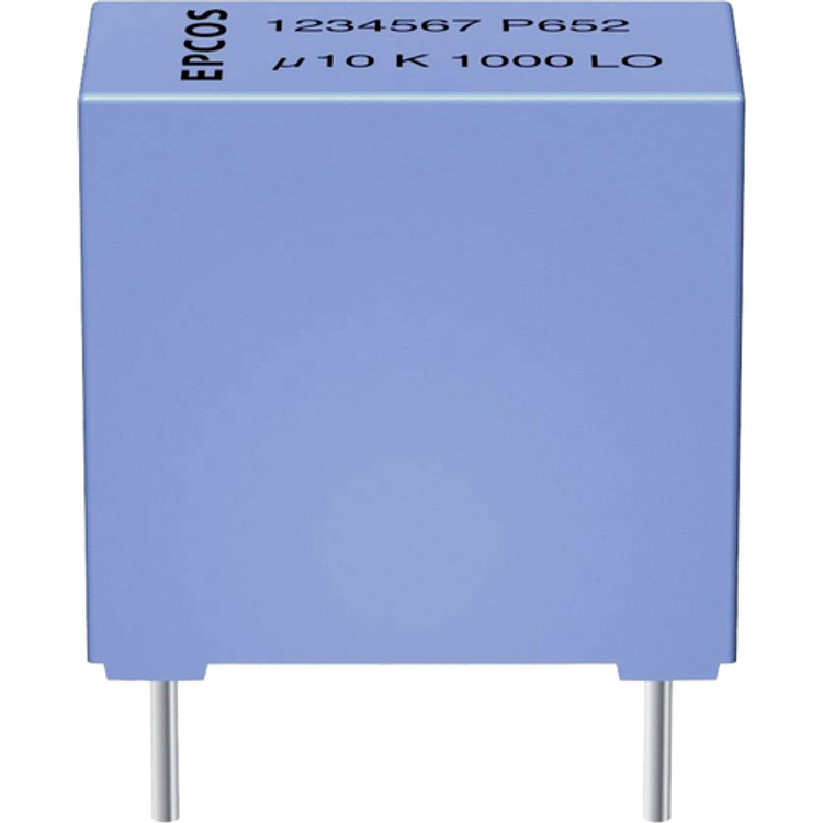 Tootefoto - Tdk B32923C3474K000 1 Pc(S) Suppression Capacitor 0.47 f 305 V Ac 10 % 22.50 Mm (L X W X H) 26.50 X 8.50 X 16.50 Mm