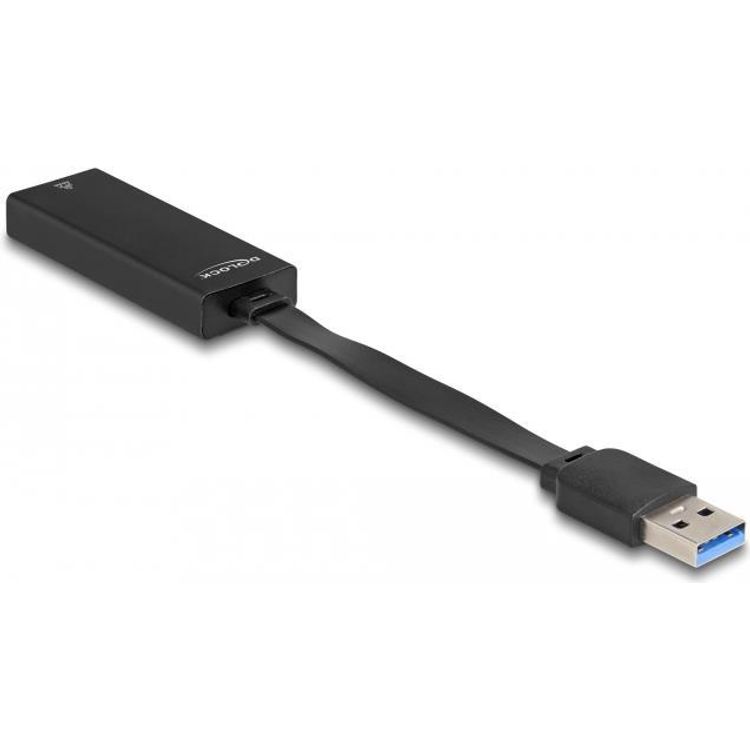Tootefoto - Delock - Netzwerkadapter - USB3.0 - Gigabit Ethernet x 1 - Schwarz (66245)
