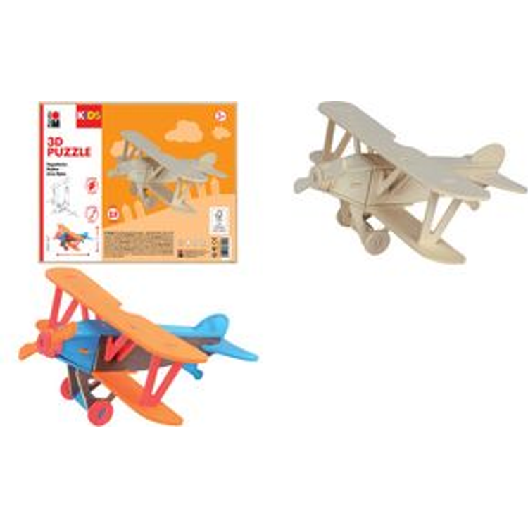Tootefoto - Marabu 0317000000001 - 25 St ck(e) - Fahrzeuge - Bi-plane - Junge/M dchen - 3 Jahr(e) - Holz (0317000000001)