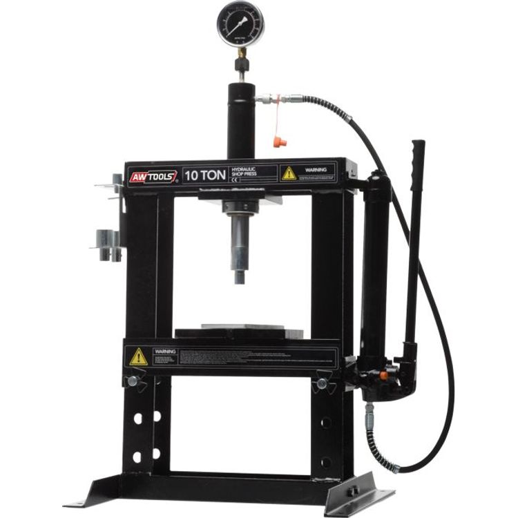 Tootefoto - AWTOOLS Hydraulic Press with Manometer 10T