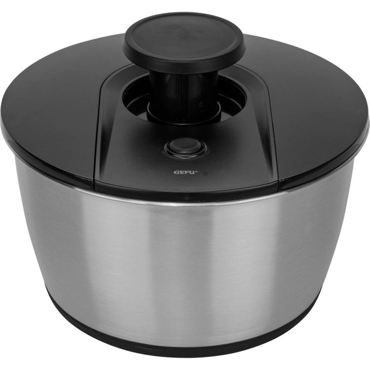 Tootefoto - Gefu PUSH IT Salatschleuder Edelstahl