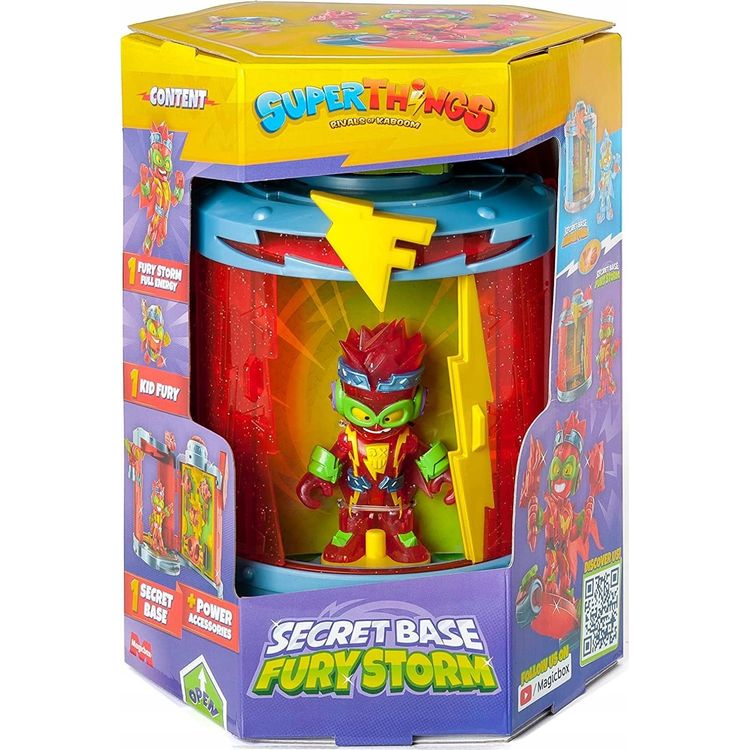 Tootefoto - Magic Box SUPERTHINGS Secret Base Fury Storm figuur, kujuke
