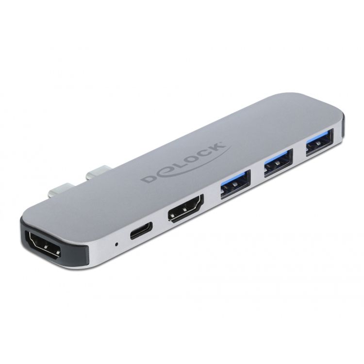 Tootefoto - Delock Dockingstation f r MacBook Dual HDMI 4K / PD / Hub