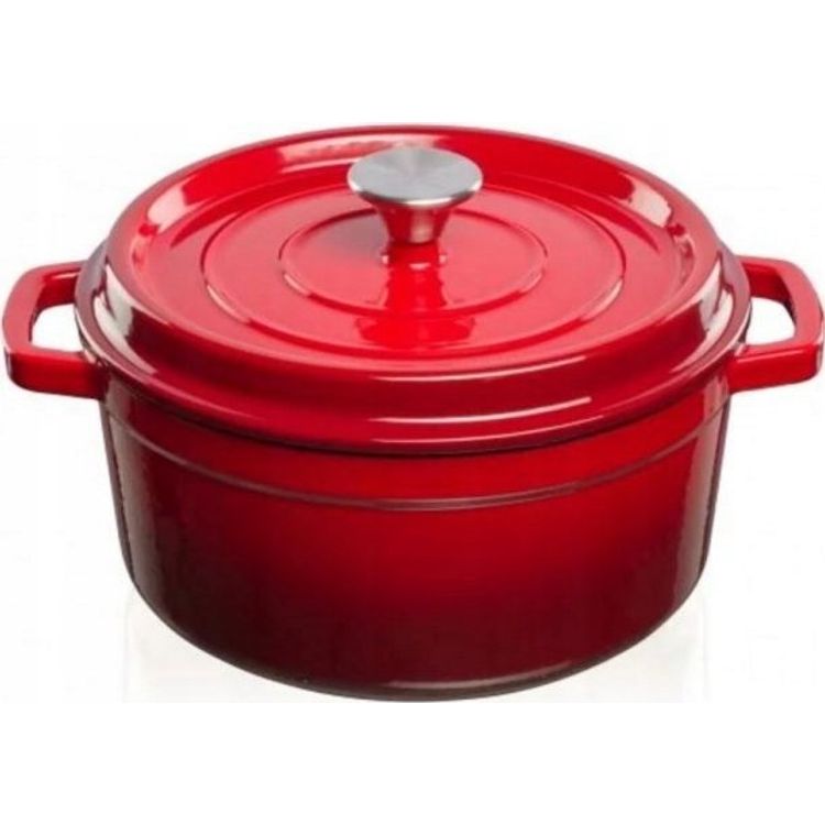 Tootefoto - CASSEROLE POT GRAND FEU 4.7L RED