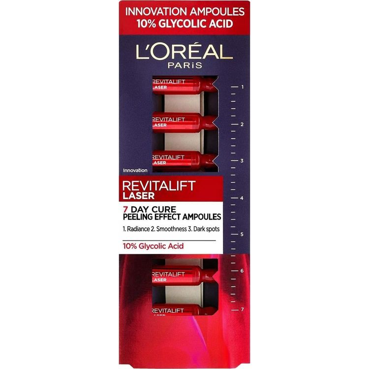 Tootefoto - L'Oreal Paris Set, L'Oreal Paris, Revitalift Laser Renew, Gl koolhape, Koorimine, Ampullidega raviseerum, N ole, 7 tk, 1 ml Naistele