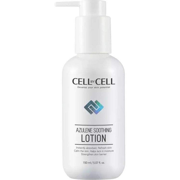 Tootefoto - Cell By Cell, Azulene, Soothing, Lotion, For Face, 150 ml For Women