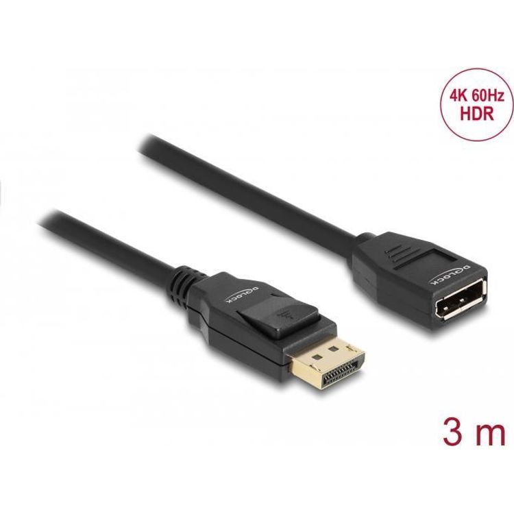 Tootefoto - DeLOCK 80003 DisplayPort-kaabel 3 m Must