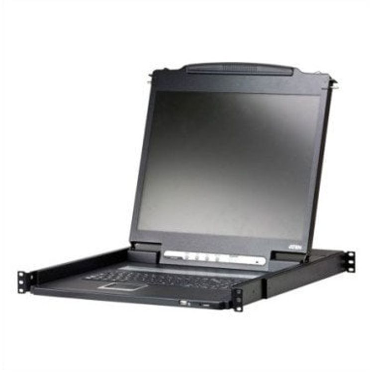 Tootefoto - KVM Ateena CL3000N Console, LCD 48 cm, VGA, PS/2-USB, USB-port, CH-s steem