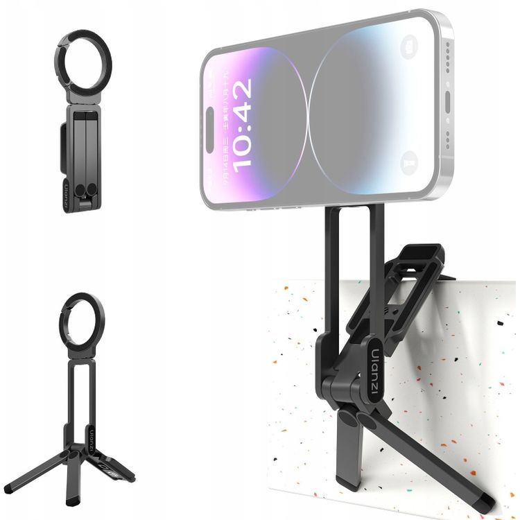 Tootefoto - Grip Stand Metall Stand k epide iPhone Magnes Magsafe / Ulanzi / MA38