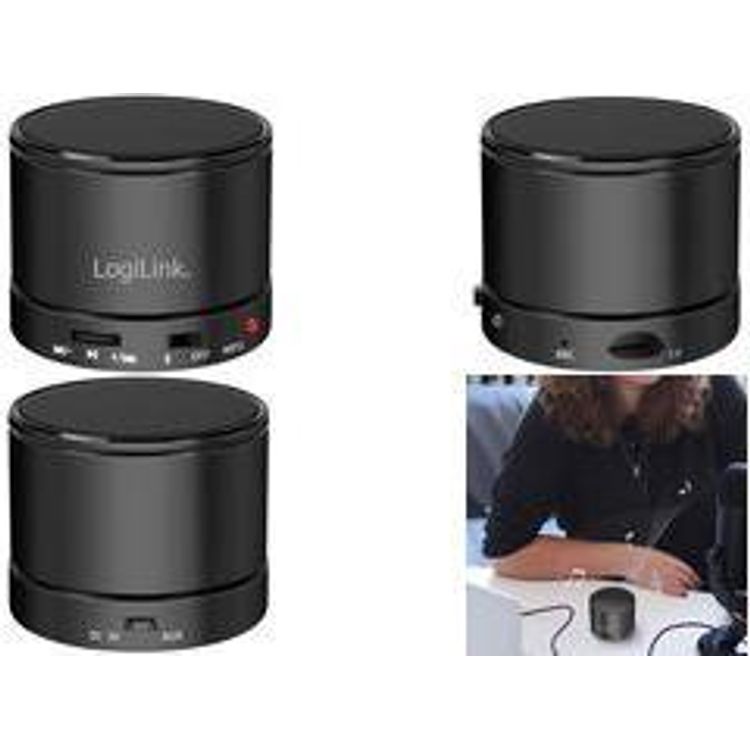 Tootefoto - LogiLink Bluetooth Lautsprecher mit MP3-Player und FM Radio SP0062 (SP0062)