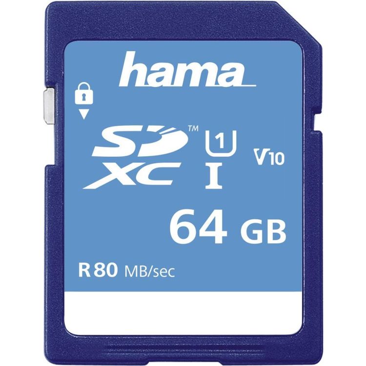 Tootefoto - Hama 00213110 m lukaart 64 GB SDXC UHS-I Klass 10