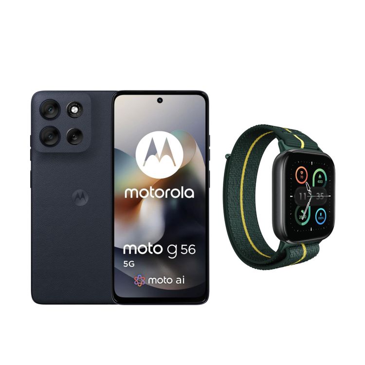 Tootefoto - Motorola moto g56 5G 8/256GB Black Oyster + watch fit