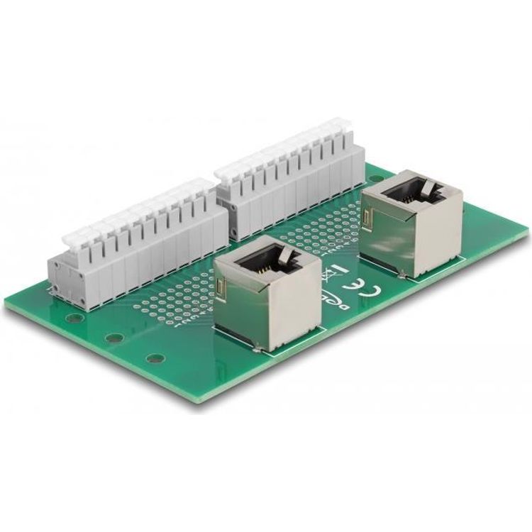 Tootefoto - DeLOCK 67015 terminaliplokk Roheline, Hall