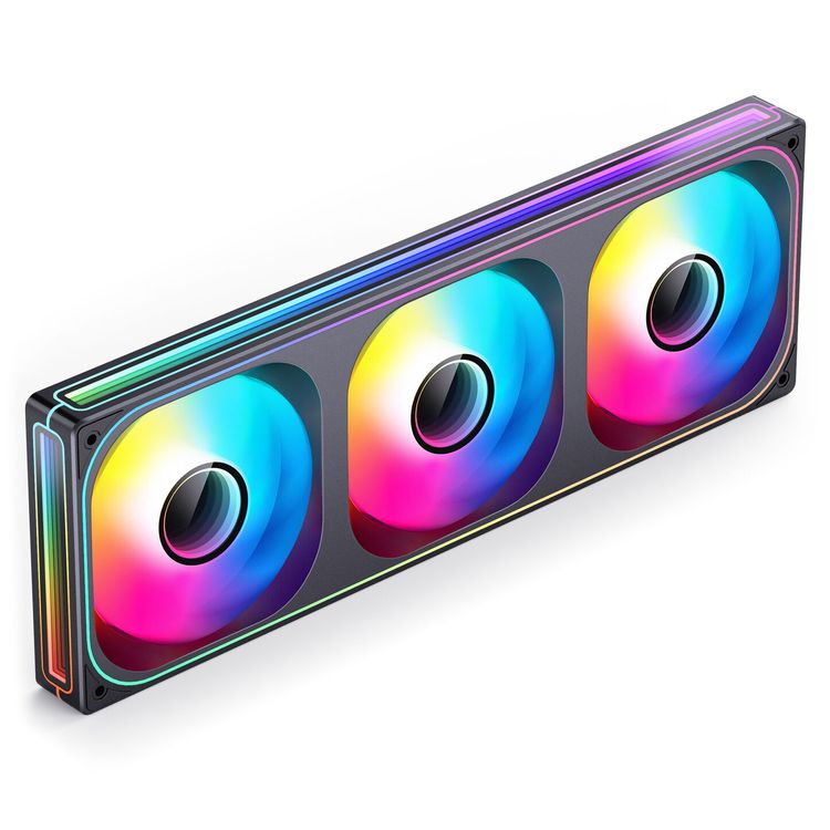 Tootefoto - Jonsbo ZB-360 Fan, PWM, ARGB - 360mm, black