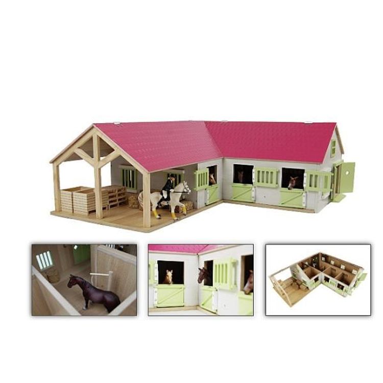 Tootefoto - Stable Wooden outbuilding 68x77x27cm 610210