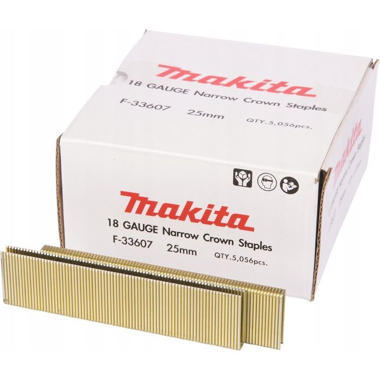 Tootefoto - Makita klammerdaja MAKITA STAPLERS 18GA 5,7x25mm / 5056 tk. Tsingitud