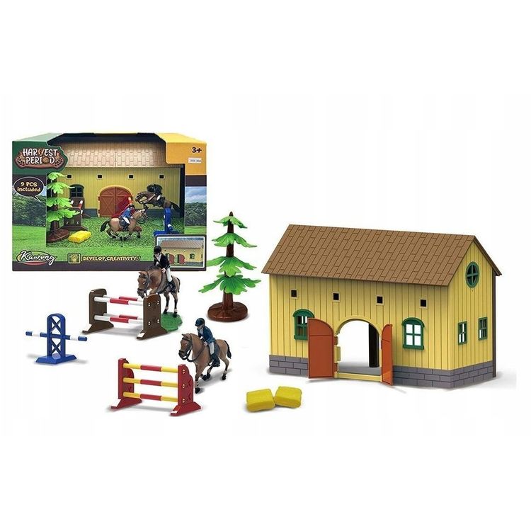Tootefoto - Article Farm with tractor set 9 pieces 180699 80699