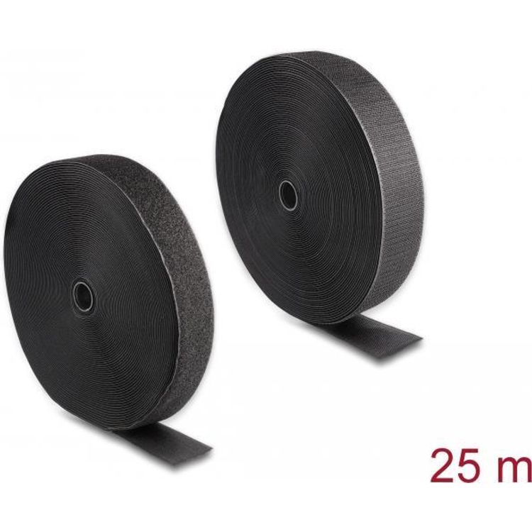 Tootefoto - DeLOCK 20856 konksuga ja aasaga kinnitus Nailon, Pol ester Must