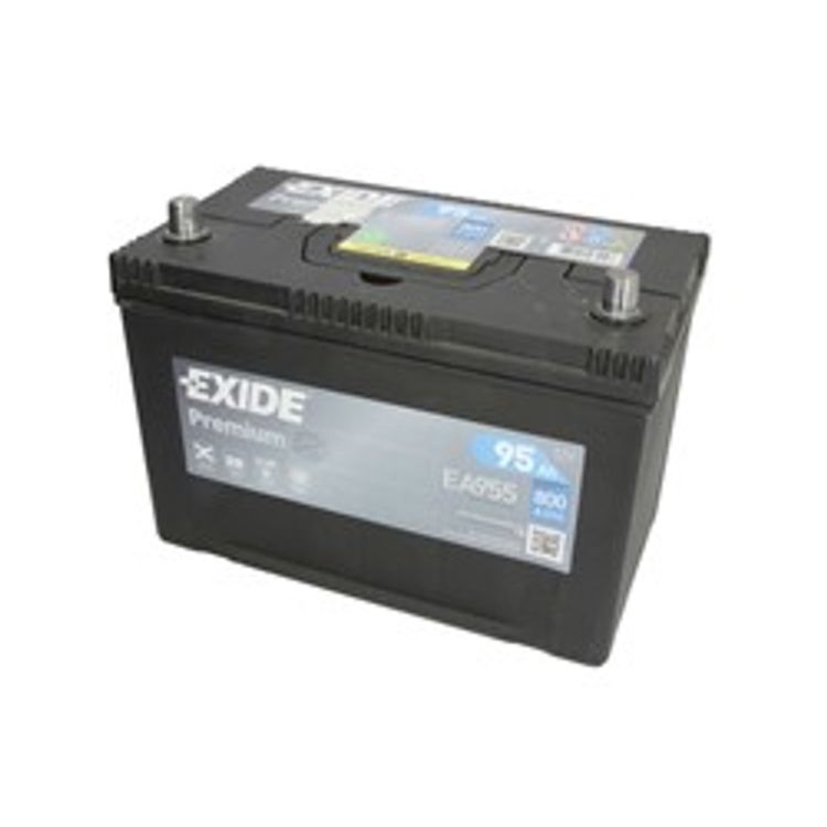 Tootefoto - Aku EXIDE 12V 95Ah/800A PREMIUM (L+ en) 306x173x222 (k ivitusaku)