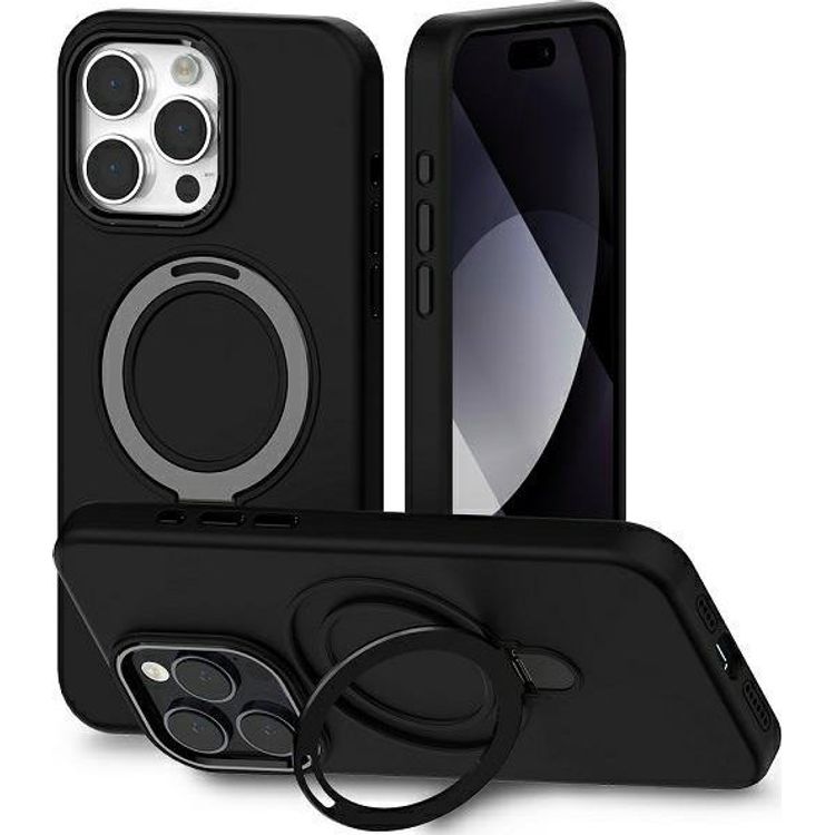 Tootefoto - Razer Mercury MagSafe Silikoonist alus iPhone 15 6,1" must/must