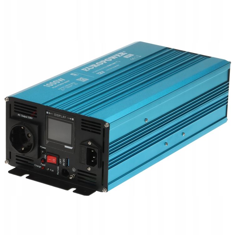 Tootefoto - PINGEKONVERTER INV/12/1000/PS/CH/S/B Bluetooth EUROPOWER