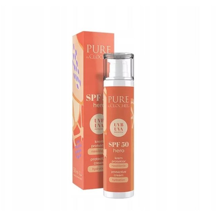Tootefoto - Clochee CLOCHEE_Pure Protector kreem - niisutav SPF50 HERO 50ml