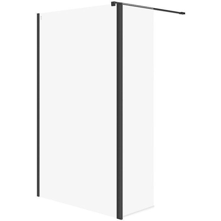 Tootefoto - Cersanit (sisses idukajutid) Komplekt B795: k ndimis-sisse-kabiin liikuva musta seinaga 120x50x200 (S601-182)