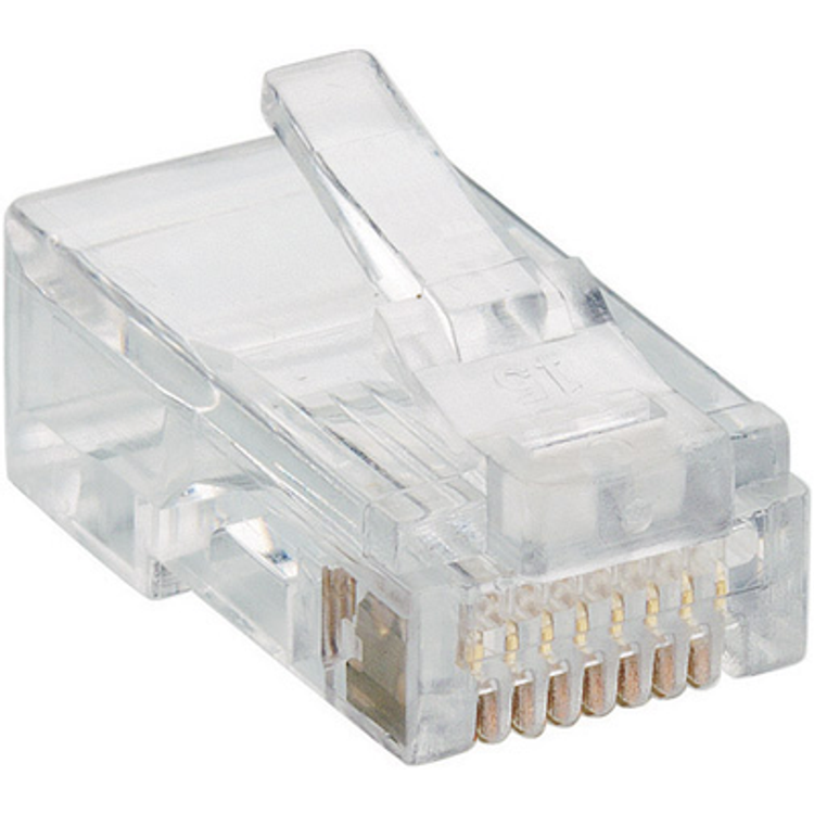 Tootefoto - Lumberg P 129 juhtmepistmik RJ-45 L bipaistev