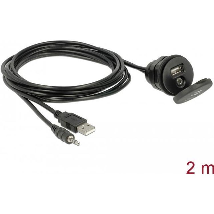 Tootefoto - DeLOCK 85719 USB-kaabel 2 m USB A Must