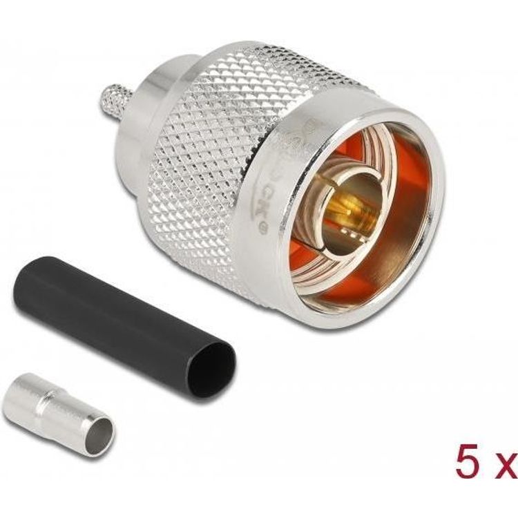 Tootefoto - DeLOCK 90017 koaksiaalpistik hendus N-t pi 5 tk 50