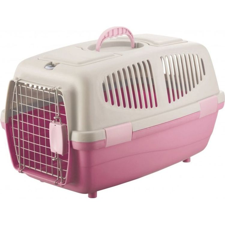 Tootefoto - Barry King Transporter dla psa 55x35x32,5 szaro/r owy