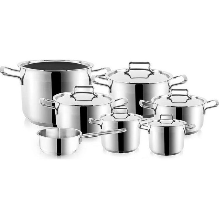 Tootefoto - Orion Potikomplekt / teraspotid 18/10 ANETT 12 tk. universaalne