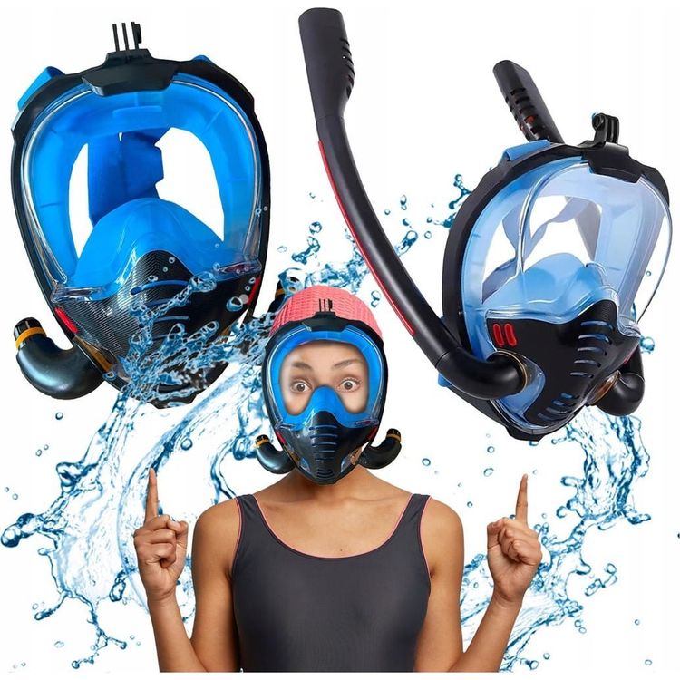 Tootefoto - Gotel L21C sinine sukeldumismask